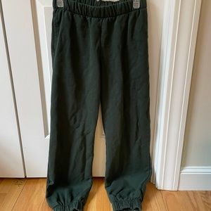 Brandy Melville Rosa Sweatpants-Hunter Green